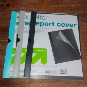 Up & Up 3CT Letter Report Cover Capacidad para hasta 25 hojas de papel